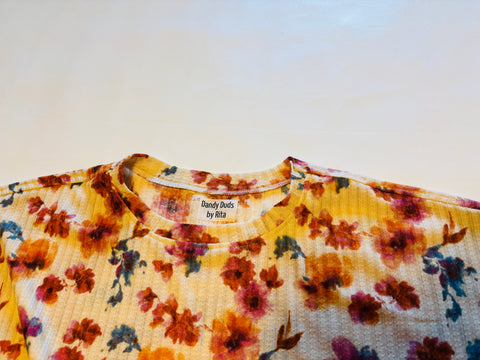 Floral Knit Top