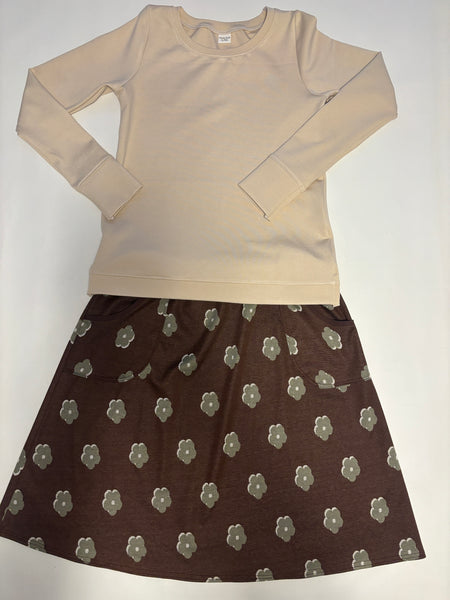 Floral Skirt and Top