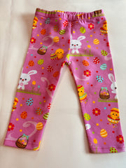 Pink Easter Pants with Basket