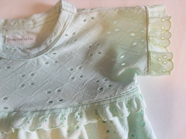 Pastel Eyelet Dress