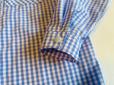 Blue Checkered Shirt