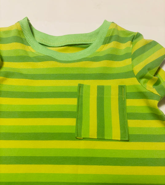 Striped Shorty Romper