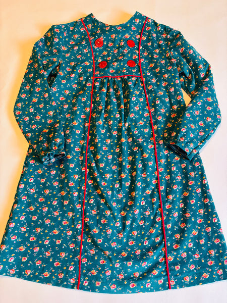 Green Corduroy Dress