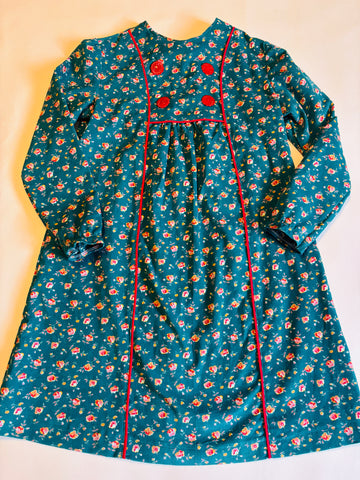 Green Corduroy Dress