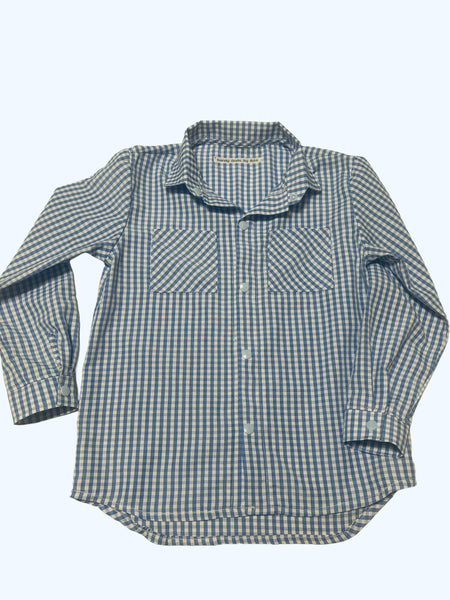 Blue Checkered Shirt