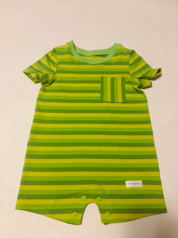 Striped Shorty Romper