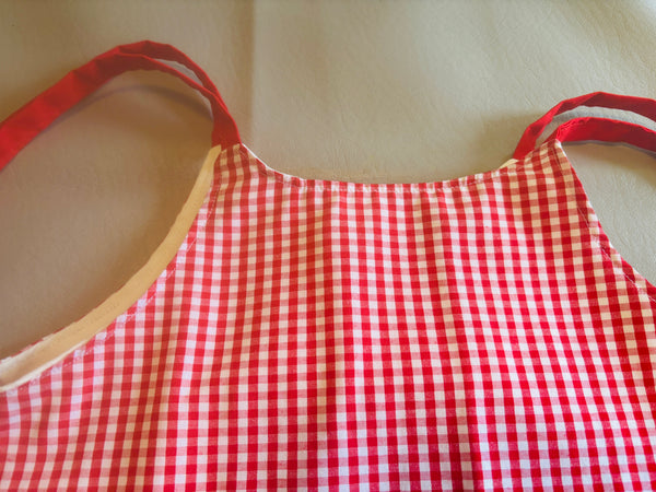Red Gingham Sundress
