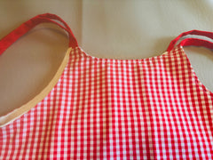 Red Gingham Sundress