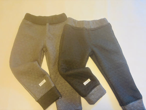 Quilted Knit Pants