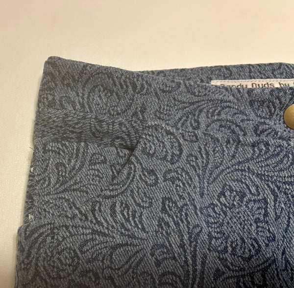 Floral Blue Jeans