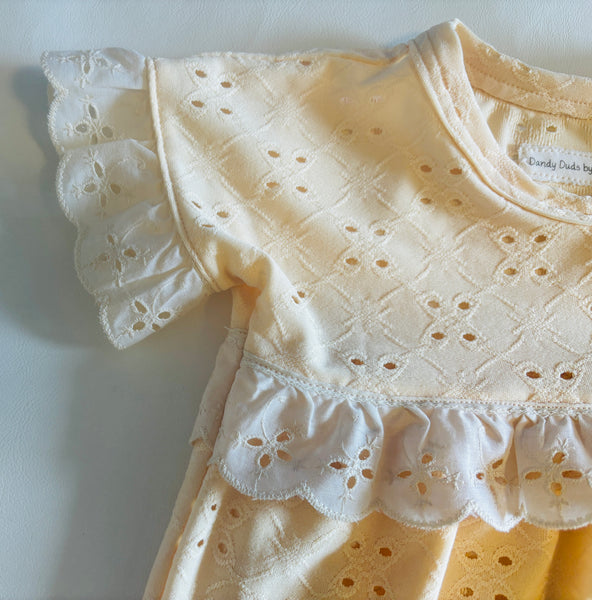 Pastel Eyelet Dress