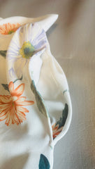 Floral Skirt with Ruffle
