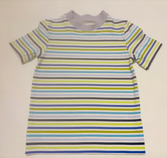 Green/Purple Striped Tee
