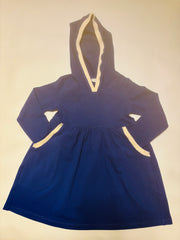 Blue Hoody Dress