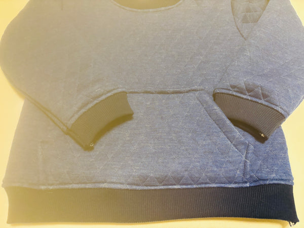 Quilted Sweatshirt