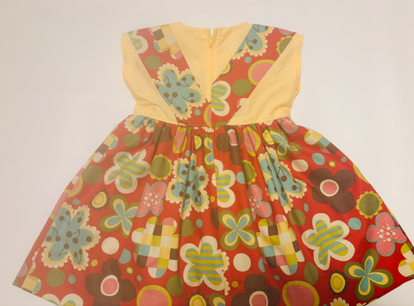 Vintage Floral Dress