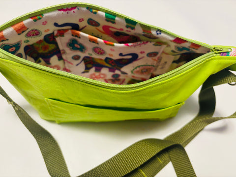 Small Bag in Lime Green