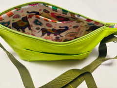 Small Bag in Lime Green