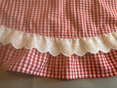 Red Gingham Sundress
