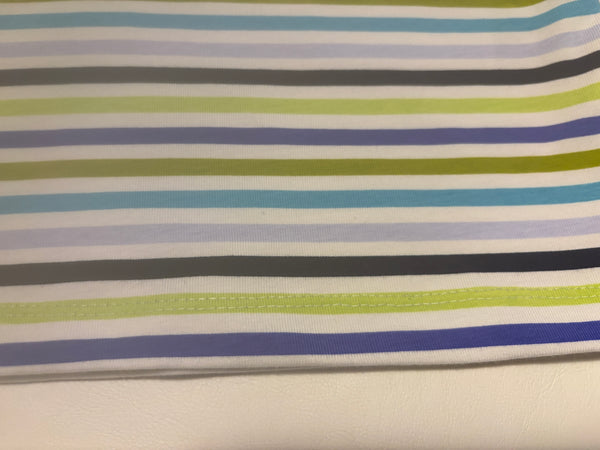 Green/Purple Striped Tee