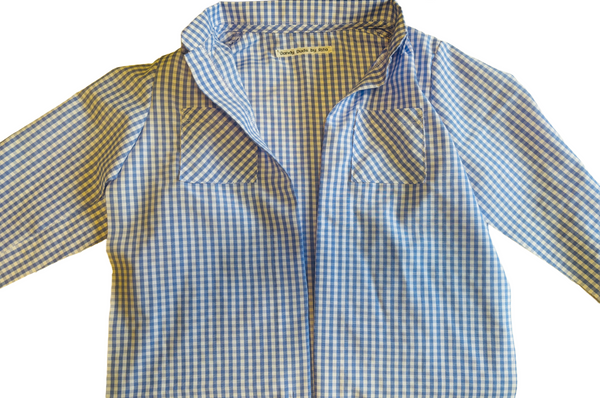 Blue Checkered Shirt