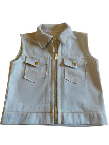 Blue Jean Vest