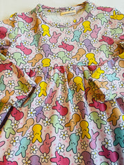 Marshmallow Bunnies Dress