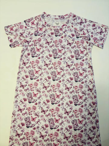 Boots and Butterflies Dress, Women