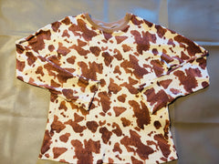 Cow-Print Top