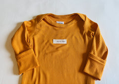 Baby Gown in  Mustard