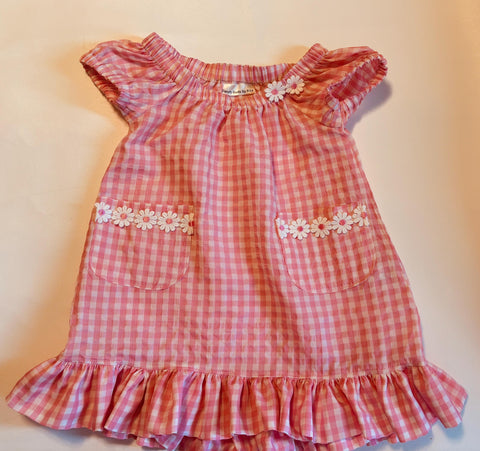 Pink Gingham  Dress
