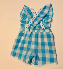 Gingham Romper