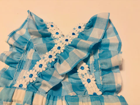Gingham Romper