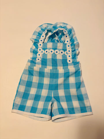 Gingham Romper