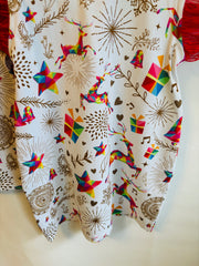 Rainbow Reindeer Dress