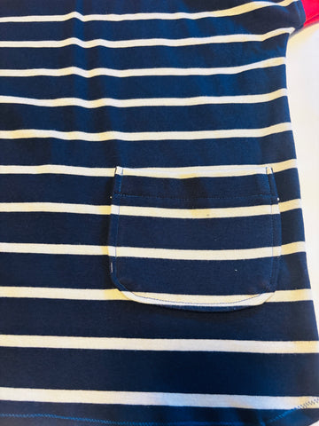 Navy/White Striped Tee, Women's