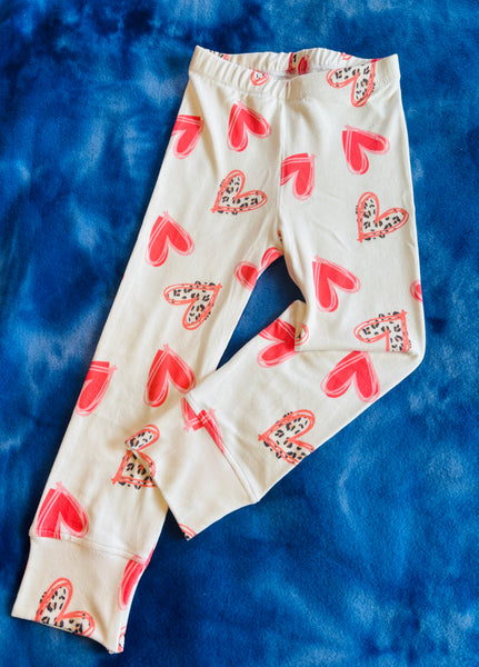 Valentine Leggings for Children