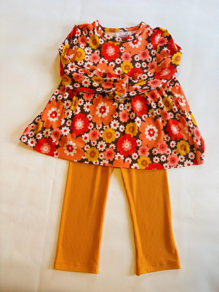Vintage Set/Orange and Red