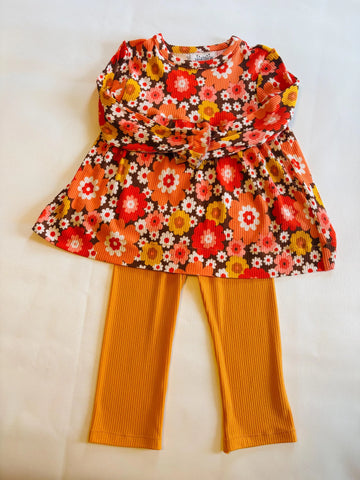 Vintage Set/Orange and Red