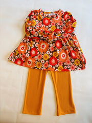 Vintage Set/Orange and Red