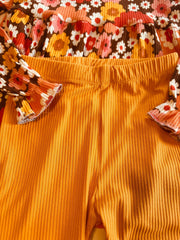 Vintage Set/Orange and Red