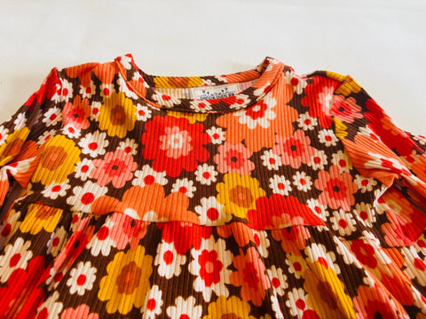 Vintage Set/Orange and Red