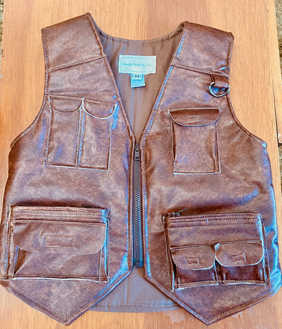 Jurassic Park Inspired Vest - Dandy Duds By Rita